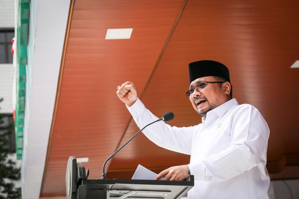 Pesan Menteri Agama di Hari Santri: Doakan Bangsa dan Ulama, Jaga Martabat Kemanusiaan