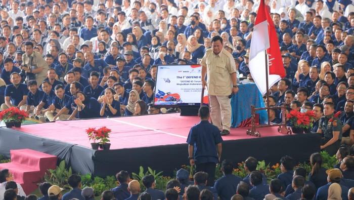 Hindari Indonesia Masuk Pusaran Krisis, Prabowo Komitmen Hapus Korupsi di Industri Pertahanan