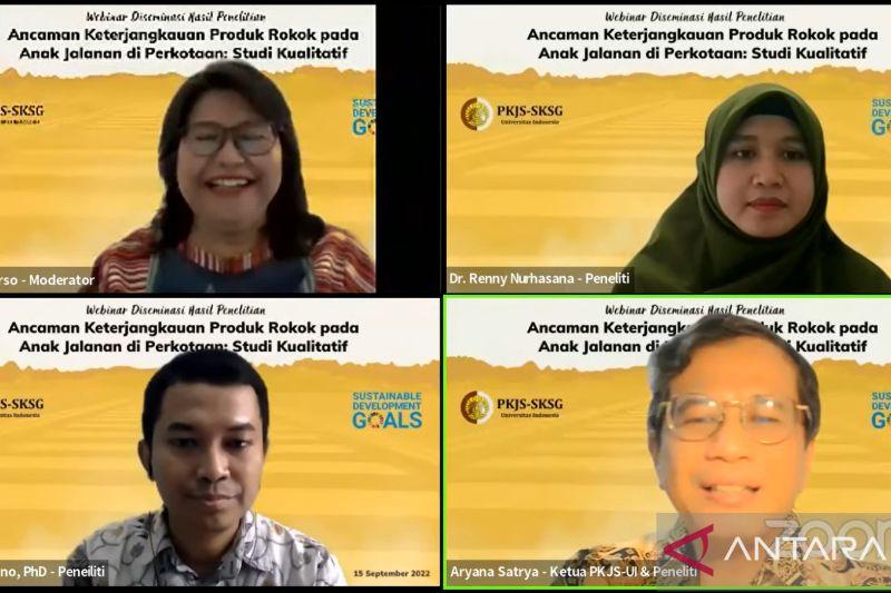 Hasil Riset UI: Rata-rata Anak Jalanan Merokok sejak Duduk di Kelas 3 SD