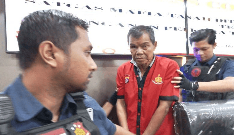Pria 69 Tahun di Palangka Raya Jadi Tersangka Kasus Mafia Tanah