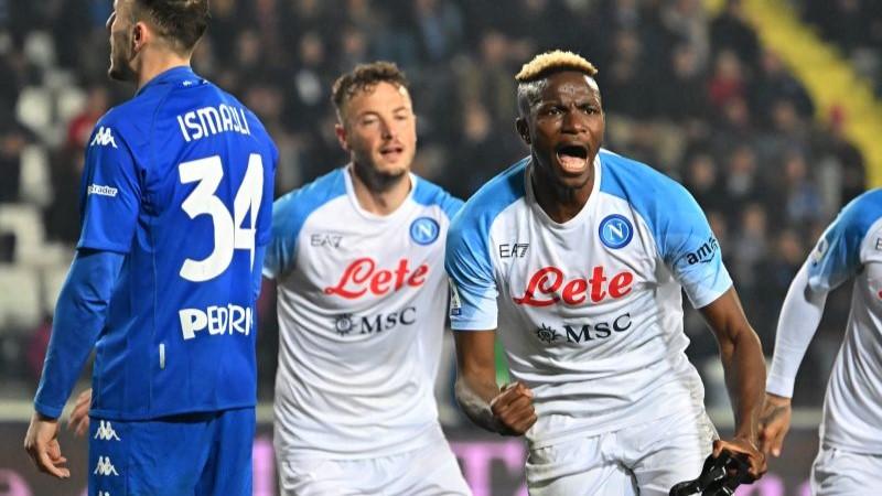 Gulung Empoli 2-0, Napoli Masih Bertengger di Puncak Klasemen Liga Serie A