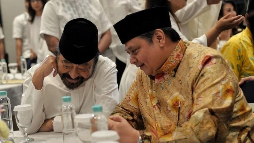 Manuver Politik Airlangga Ikut Bukber NasDem, KIB Nihil Progres Pilpres 2024?