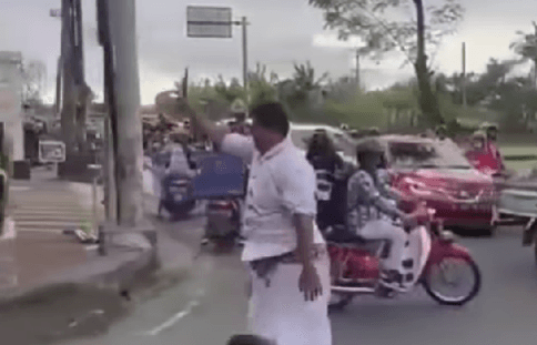 Viral! Pria Berbadan Besar di Bali Mengamuk Sambil Bawa Senjata, Ada Beberapa Orang Ditusuk