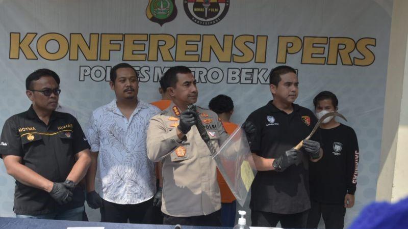 Polisi Tangkap 2 Pelaku Begal Sadis di Bekasi, 1 Masih Buron