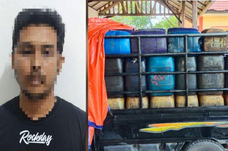 Timbun 2.574 Liter Solar Subsidi, Pria di Kalteng Ditangkap Polisi