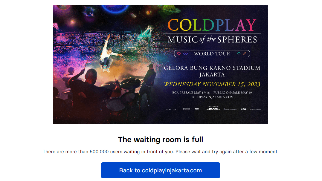 Korban Penipuan Jastip Tiket Konser Coldplay Rugi hingga Rp200 Juta