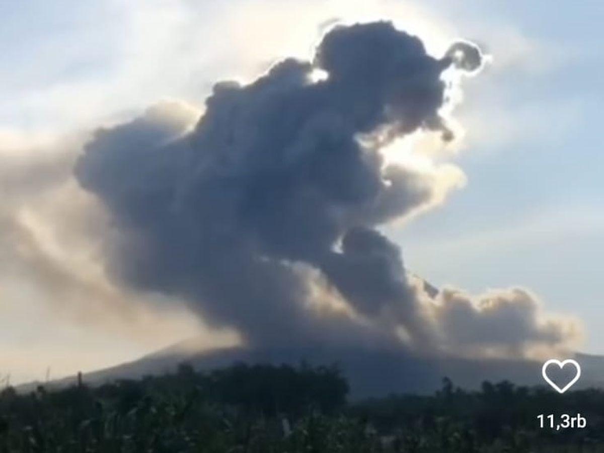 Ini Arti Sosok Petruk hingga Sirkuit Mandalika yang Dilihat Warga di Asap Gunung Merapi