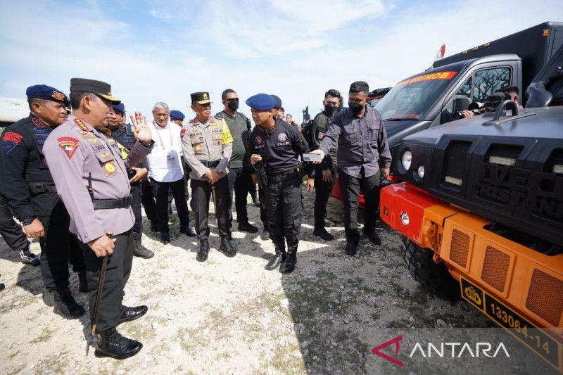 Kapolri Pastikan Persiapan Personel Pengamanan G20 Berjalan Lancar, Alat Penghancur Pun Bom Disiapkan