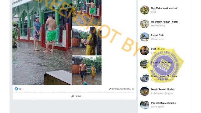 Mandi Air Hujan Supaya Cepat Punya Anak, Cek Faktanya