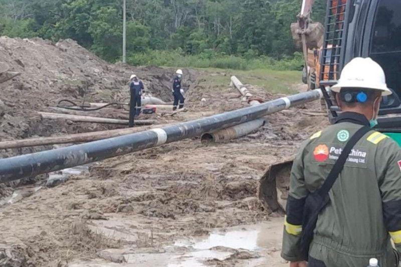 Satu Pekerja Migas Tewas Akibat Kebakaran Pipa Gas Bocor di Jambi