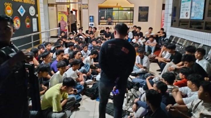 Bubarkan SOTR di Jaksel, 112 ABG Diamankan Polisi
