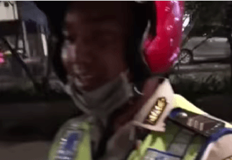 Viral Polisi Tilang Pengendara, Direkam malah Kabur
