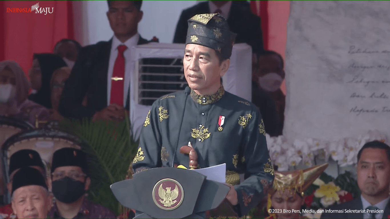 Presiden Jokowi, Ideologi Pancasila Berhasil Jaga Stablitas Ekonomi dan Sosial Politik