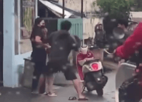 Terungkap Motif Suami Pukuli Istri Depan Anak di Depok
