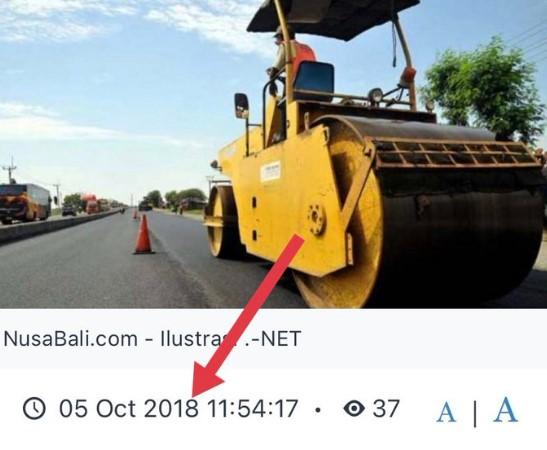 Ridwan Kamil "Nyolong" Foto Pengaspalan Jalan?