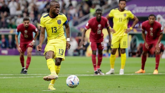 Piala Dunia 2022: Enner Valencia Cetak Gol Perdana di Laga Pembuka Lawan Qatar