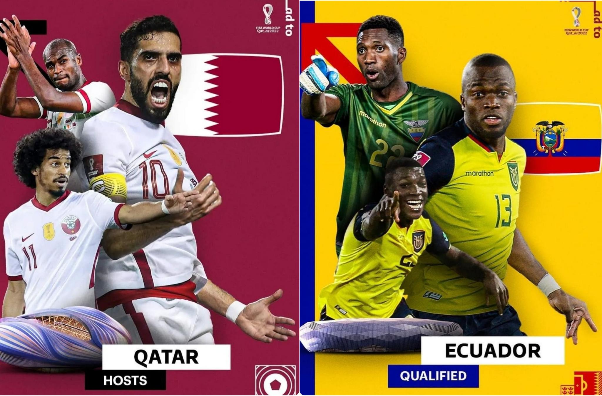 Laga Pembuka Piala Dunia 2022, Qatar vs Ekuador