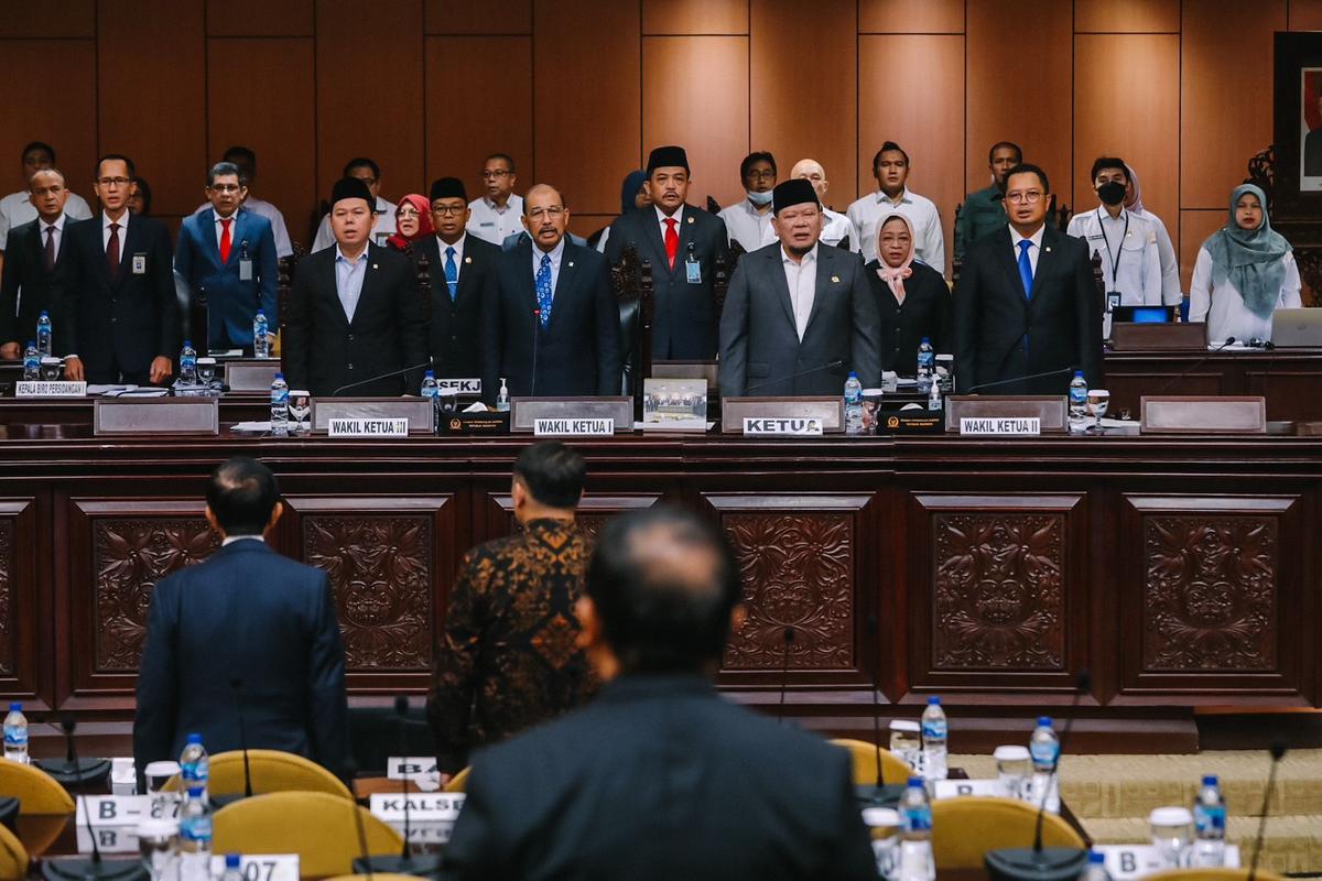 DPD RI Gelar Sidang Paripurna Ke-11 Tahun 2022-2023