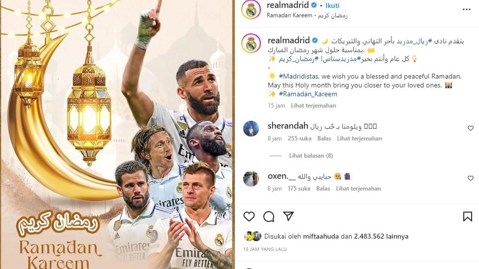 Klub Top Eropa Ikut Rayakan Ramadan 1444 H