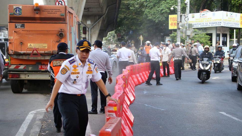 Dishub Tutup 27 Titik U-turn Jalan Pangeran Antasari