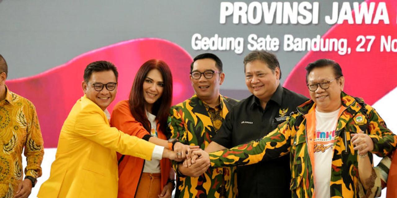 Gabung Kosgoro, Ridwan Kamil Dianggap Jadi Bagian dari Golkar