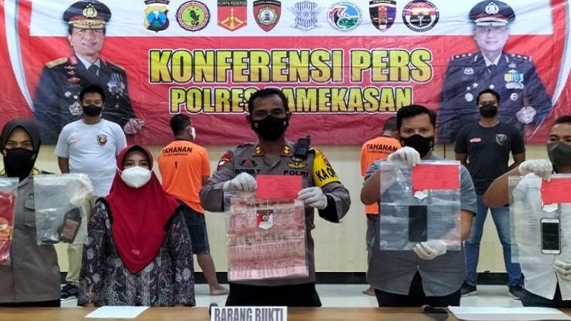 Satnarkoba Polres Pamekasan RIngkus Oknum Sabhara Pengedar Sabu-sabu