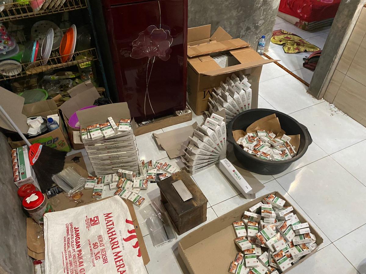 Bea Cukai Kudus Gagalkan Peredaran 1 Juta Batang Rokok Ilegal di Jepara