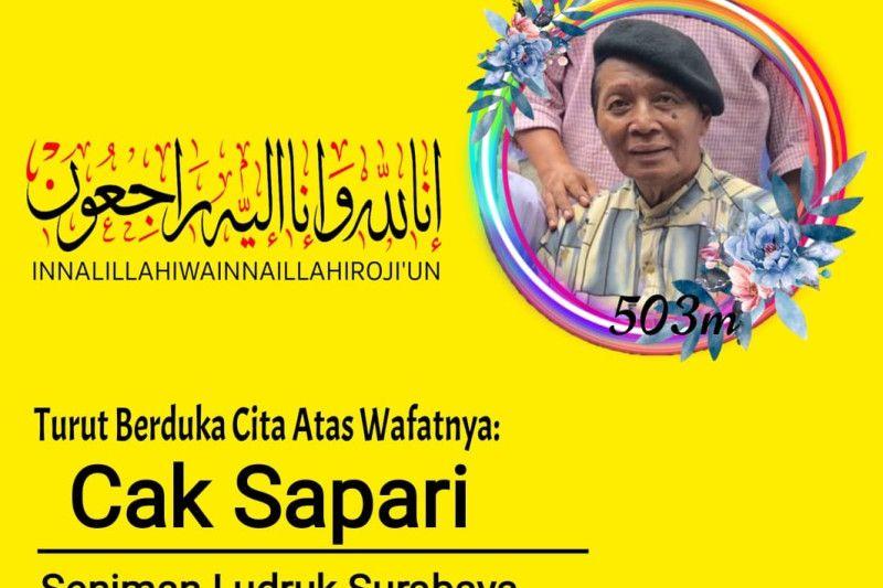 Innalillahi, Seniman Ludruk Surabaya Cak Sapari Meninggal Dunia