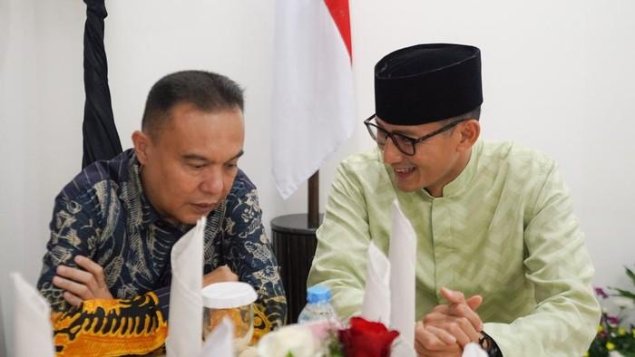Sepucuk Surat Sandiaga Uno untuk Prabowo Subianto Via Sufmi Dasco