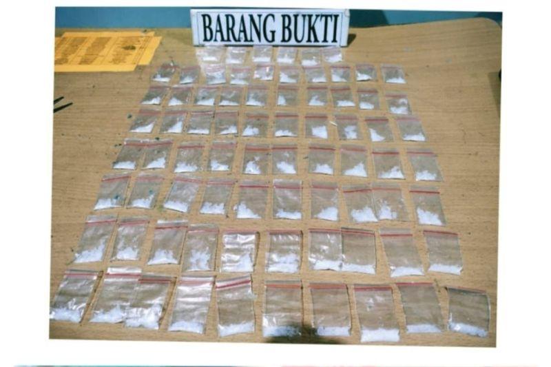 Siap Ecer! Polres Cilegon Amankan 76 Paket Sabu Jenis Kristal