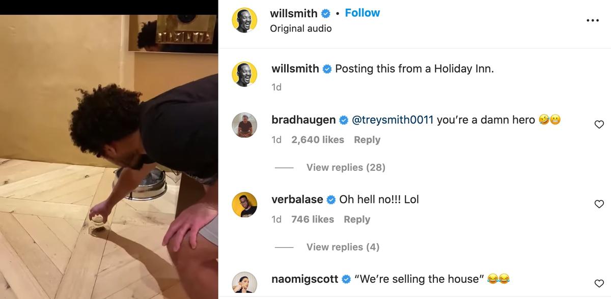 Will Smith dan Anaknya Kerja Sama Tangkap Tarantula Besar di Rumahnya