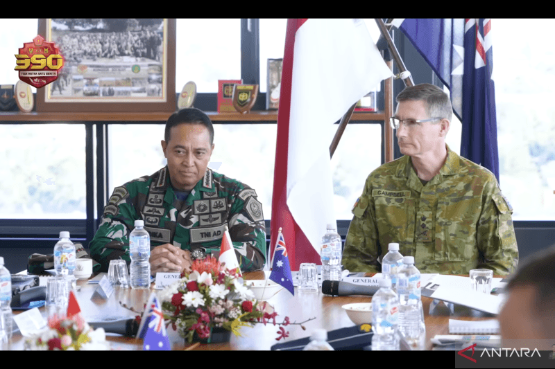 Keren! Panglima TNI Terima Penghargaan Tertinggi Australia