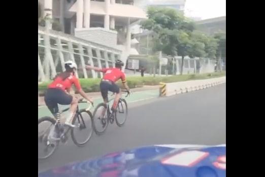 Video Ditegur Dirlantas Viral, Pesepeda Ini Minta Take Down Video gegara Dinilai Pencemaran Nama Baik