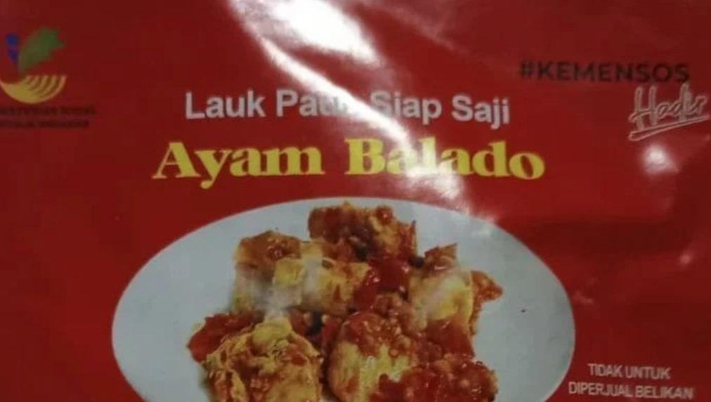 Jijik! Bantuan Makanan Kemensos di Pekalongan Sudah Basi dan Ada Belatungnya