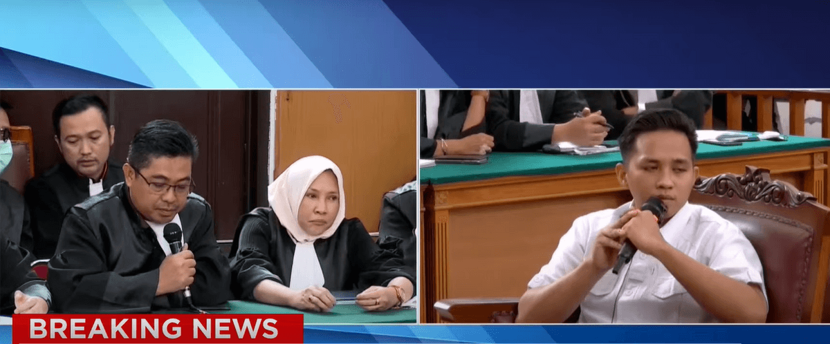 Eliezer Konsisten Sebut Sambo Perintahkan Bunuh Yosua: Harus 'Dikasih Mati'
