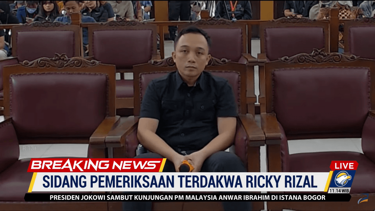 Sidang Tuntutan Ricky Rizal Digelar Pekan Depan