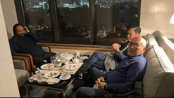 Luhut Kopdar Bareng Surya Paloh di Eropa Sebelum HUT PDIP ke-50, Bahas Apa?