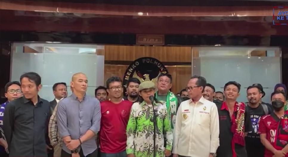 Gabungan Pentolan Suporter Desak TGI PF Terang Benderang Kuak Tragedi Kanjuruhan