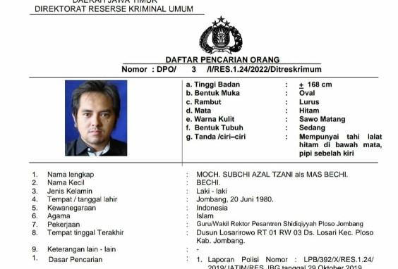 Bechi Pemerkosa Sejumlah Santriwati Divonis hanya 7 Tahun, Sebelumnya Tuntutan JPU 16 Tahun