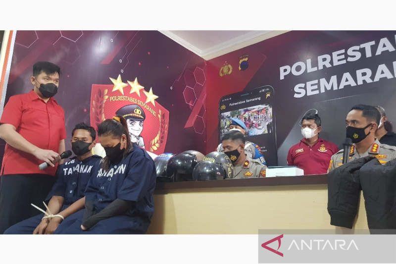 Polisi Ringkus Pasutri yang Ajak Anaknya Mencuri HP di Semarang
