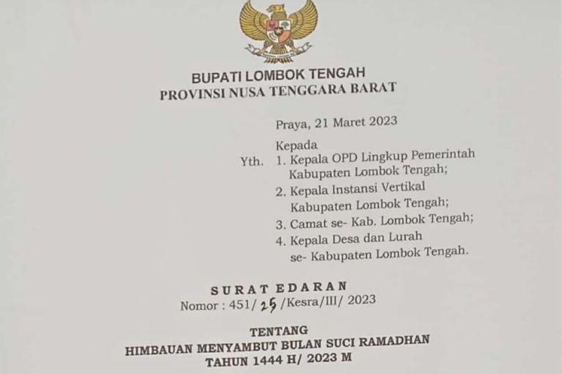 Bupati Minta Rumah Makan Sesuaikan Waktu Berjualan selama Ramadhan