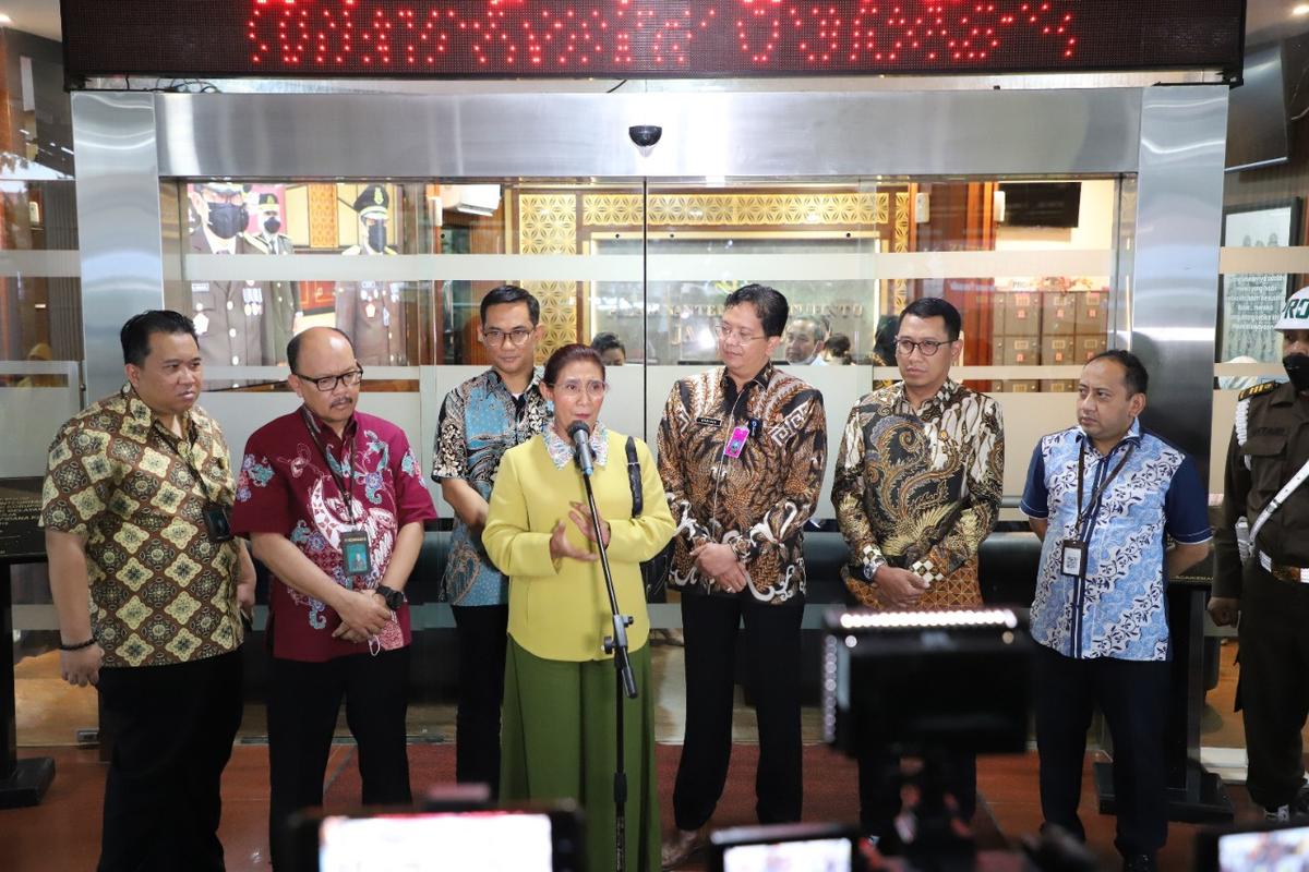 Kejagung Periksa eks Menteri KKP Susi Pudjiastuti terkait Kasus Impor Garam
