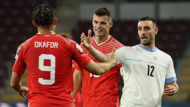 Hasil Kualifikasi Euro 2024: Israel Keok dari Swiss!