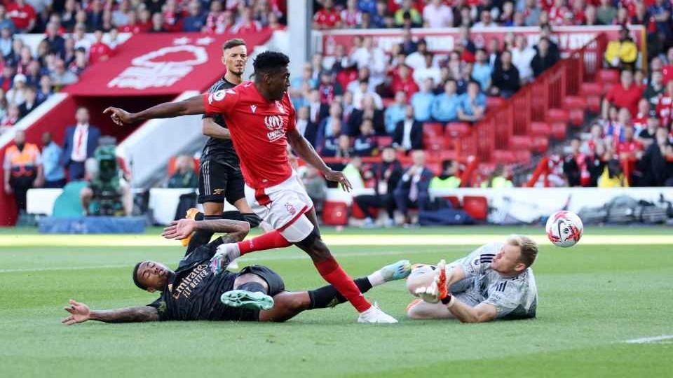 Gol Tunggal Taiwo Awoniyi Bungkam Arsenal, Man City Pastikan Juara Liga Inggris