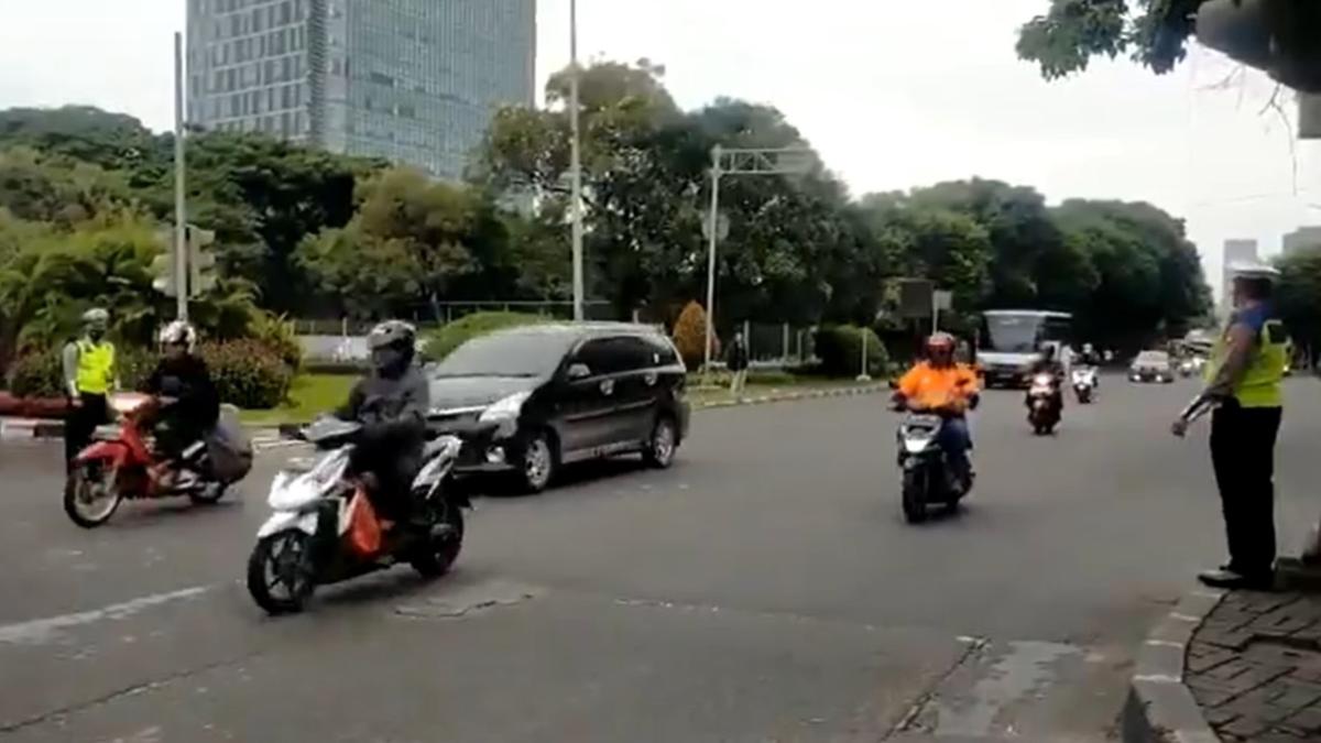 Lalin TB Simatupang Lancar Jaya, Pekerja yang WFH Kena 'Prank' BRIN soal Badai