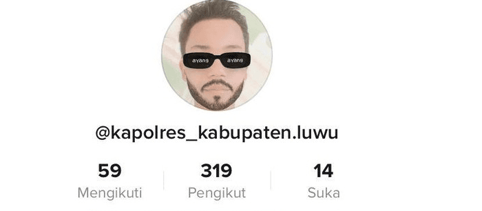 TikTok Kapolres Luwu Pengkritik Kasus Mahasiswa UI Ternyata Milik Bocah SMP