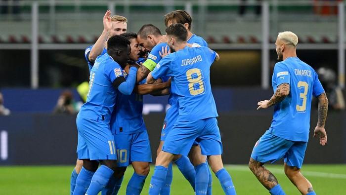 UEFA Nations League 2022: Timnas Italia Menang Tipis 1-0 Kontra Timnas Inggris