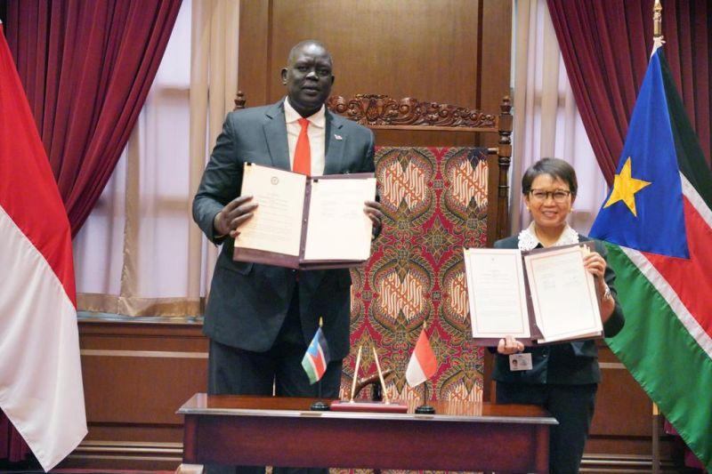Indonesia Jalin Hubungan Diplomatik dengan Sudan Selatan yang baru Merdeka 2011 lalu