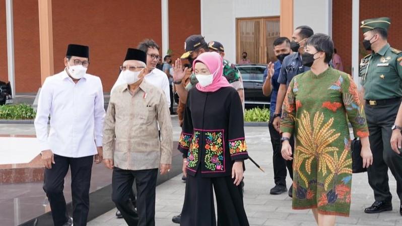 Terbang ke Riau, Wapres Ma'ruf Hadiri Hari Desa Asri Nusantara
