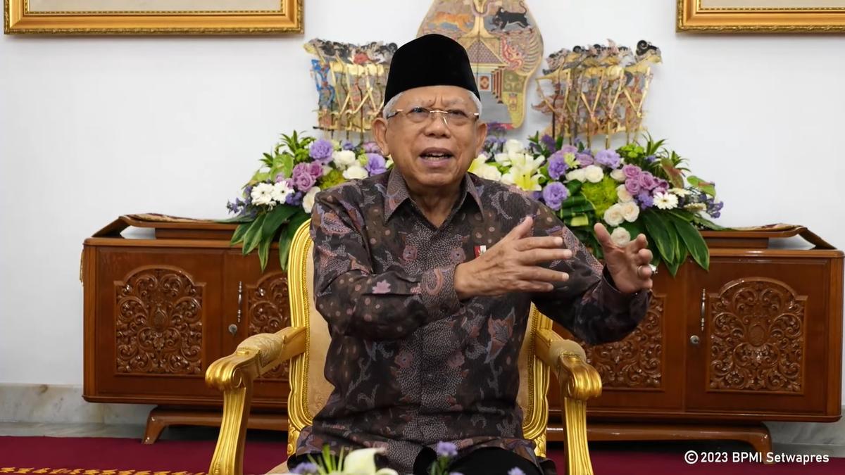 Wapres Ma'ruf Tegaskan Pemilu 2024 Berlanjut